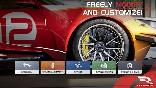 Racing Master мод меню скриншот 3