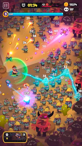 Зомбастик: Игра на выживание мод меню скриншот 3