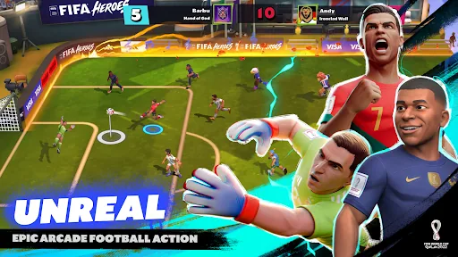FIFA Heroes: Football Action мод скриншот 1